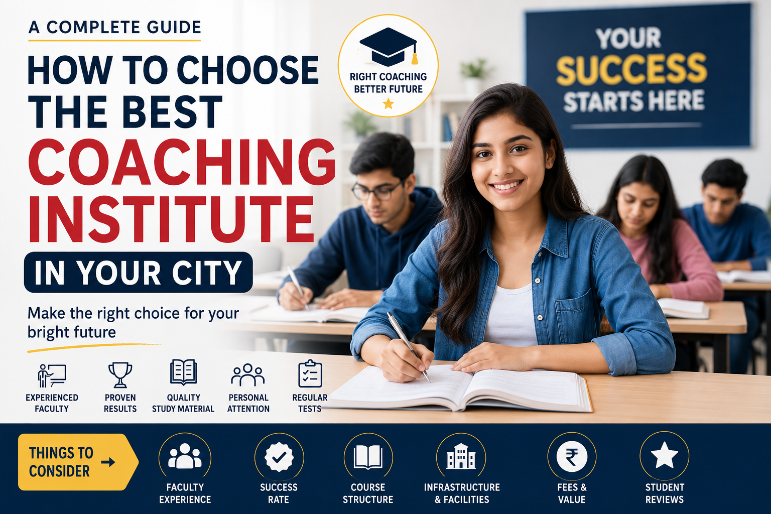 How to Choose the Best Coaching Institute in Your City | Complete Student Guide 2026